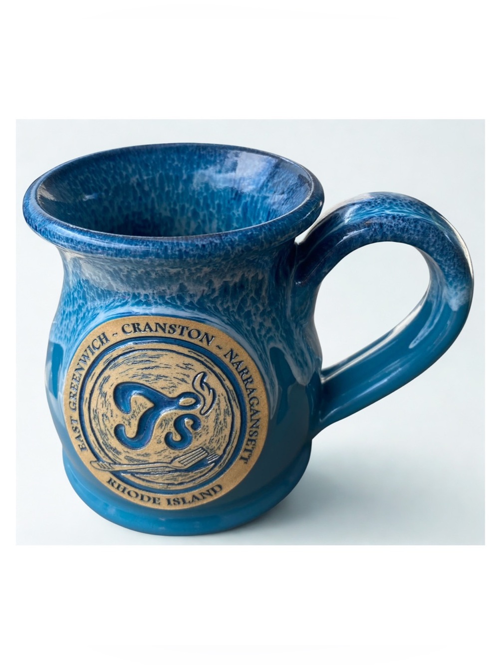 T’s Restaurant Rhode Island 2016 Ceramic Mug by Deneen Pottery